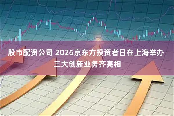 股市配资公司 2026京东方投资者日在上海举办 三大创新业务齐亮相